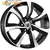 K&K Либерти 7x17 4*100 ET45 DIA67.1 Алмаз черный Литой
