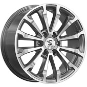 K&K КР006 8.5x20 6*139.7 ET27 DIA77.8 Diamond gloss graphite Литой