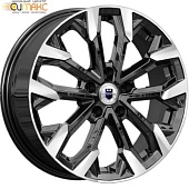 K&K Морейн 6.5x17 5*105 ET38 DIA56.6 Алмаз черный Литой