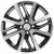Khomen KHW 1609 6x16 4*100 ET41 DIA60.1 Black-FP Литой