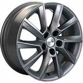 Khomen KHW 1507 6x15 5*100 ET40 DIA57.1 Gray Литой