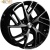 Khomen KHW 1722 6.5x17 5*112 ET38 DIA57.1 Black-FP Литой Khomen KHW 1722 6.5x17 5*112 ET38 DIA57.1 Black-FP Литой