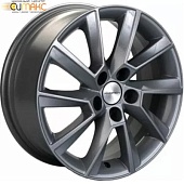 Khomen KHW 1507 6x15 5*100 ET38 DIA57.1 Gray Литой