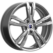 K&K Karrera Light 7x18 5*108 ET45 DIA67.1 Дарк платинум Литой