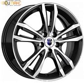 K&K Samara 6x16 4*100 ET45 DIA67.1 Алмаз черный Литой