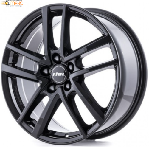 Rial Astorga 7.5x17 5*108 ET50.5 DIA63.3 Diamond Black Литой