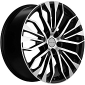 Khomen KHW 2009 8.5x20 5*120 ET45.5 DIA62.5 Black-FP Литой