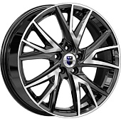 K&K Кайлас 6.5x18 5*114.3 ET48 DIA67.1 Алмаз черный Литой