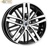 K&K Fencer 7x16 5*110 ET38 DIA65.1 Алмаз черный Литой