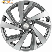 Khomen KHW 1801 7.5x18 5*114.3 ET45 DIA67.1 Gray-FP Литой