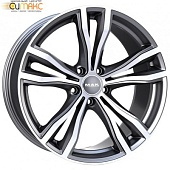 MAK X-Mode 9x19 5*120 ET37 DIA74.1 Gunmetal Mirror Face Литой