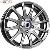 K&K Сиеста 6x15 4*100 ET45 DIA67.1 Дарк платинум Литой
