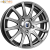 K&K Сиеста 6x15 4*100 ET45 DIA67.1 Дарк платинум Литой