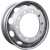Asterro 1702A 6x17.5 6*205 ET115 DIA161 Silver Штампованный