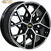 Cross Street CR-20 7x17 5*114.3 ET45 DIA54.1 BKF Литой