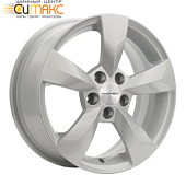 Khomen KHW 1504 6x15 5*100 ET43 DIA57.1 F-Silver Литой