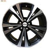 Carwel Самро 7x17 5*114.3 ET40 DIA66.1 BL Литой