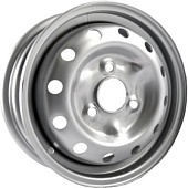 Accuride ВАЗ 1111 4x12 3*98 ET40 DIA58.6 Silver Штампованный