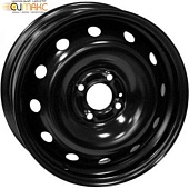 ТЗСК Renault Logan 2 6x15 4*100 ET40 DIA60.1 Black Штампованный