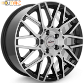 X'trike X-131 7x17 4*100 ET41 DIA60.1 BKFP Литой