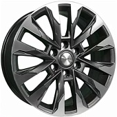 Khomen KHW 2010 8x20 6*139.7 ET35 DIA95.1 Gray-FP Литой