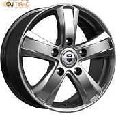 K&K Канцлер 8x18 5*139.7 ET45 DIA95.3 Дарк платинум Литой
