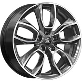 K&K КР001 7x18 5*114.3 ET46 DIA67.1 Алмаз черный Литой