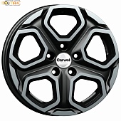 Carwel Бала 6.5x16 5*114.3 ET42.5 DIA67.1 BL Литой