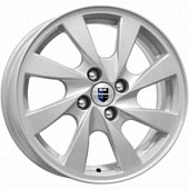 K&K КС928 6x15 4*98 ET33 DIA58.6 Сильвер Литой