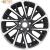 Khomen KHW 1804 7.5x18 5*108 ET40 DIA60.1 Black-FP Литой