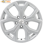 Khomen KHW 1710 6.5x17 5*112 ET50 DIA66.6 F-Silver Литой