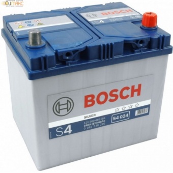 Аккумулятор BOSCH Silver 60 А/ч обратная R+ EN 540A, 232x173x225 0 092 S40 240
