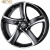 Alutec Shark 7.5x17 5*100 ET35 DIA63.3 Racing black front polished Литой