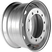 Asterro 2244L 11.75x22.5 10*335 ET120 DIA281 Silver Штампованный