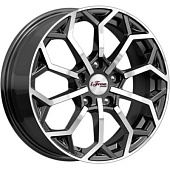 iFree Спейс-Нидл 6.5x16 5*108 ET37 DIA67.1 Блэк Джек Литой