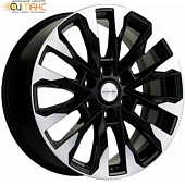 Khomen KHW 2010 8x20 6*139.7 ET45 DIA95.1 Black-FP Литой