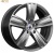 K&K да Винчи 6.5x16 5*114.3 ET40 DIA66.1 Алмаз черный Литой