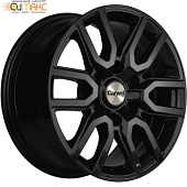 Carwel Барал 7.5x17 6*139.7 ET42 DIA75.1 BL Литой