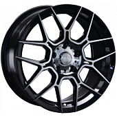 LS 1265 7.5x17 5*114.3 ET40 DIA60.1 BKF Литой