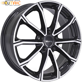 MAK DaVinci 6.5x16 4*108 ET20 DIA65.1 Black mirror Литой