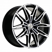 Khomen KHW 1904 8.5x19 5*114.3 ET35 DIA60.1 Black-FP Литой