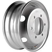 Asterro 1756 6.75x17.5 6*245 ET127 DIA202 Silver Штампованный