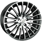 LS 565 7x16 5*100 ET40 DIA73.1 BKF Литой