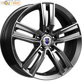 K&K Танаис 7x18 5*100 ET48 DIA56.1 Дарк платинум Литой