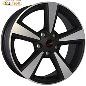 Replica LA NS38 6.5x17 5*114.3 ET40 DIA66.1 MBFP Литой