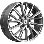 K&K КР010 7.5x18 5*114.3 ET39 DIA60.1 Diamond gloss graphite Литой