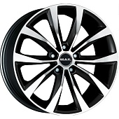 MAK Wolf 7.5x19 5*114.3 ET50 DIA67.1 Ice Black Литой