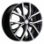 Khomen KHW 1806 7x18 5*114.3 ET45 DIA66.1 Black-FP Литой