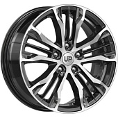 Wheels UP UP106 7x17 5*108 ET45 DIA67.1 New Diamond Литой