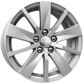 K&K КС738 6x15 5*100 ET43 DIA57.1 Сильвер Литой